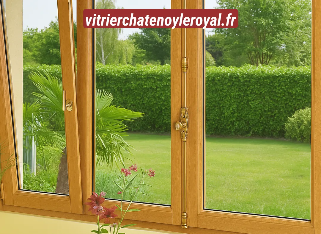 Installation de fenêtre en bois sur mesure Châtenoy-le-Royal