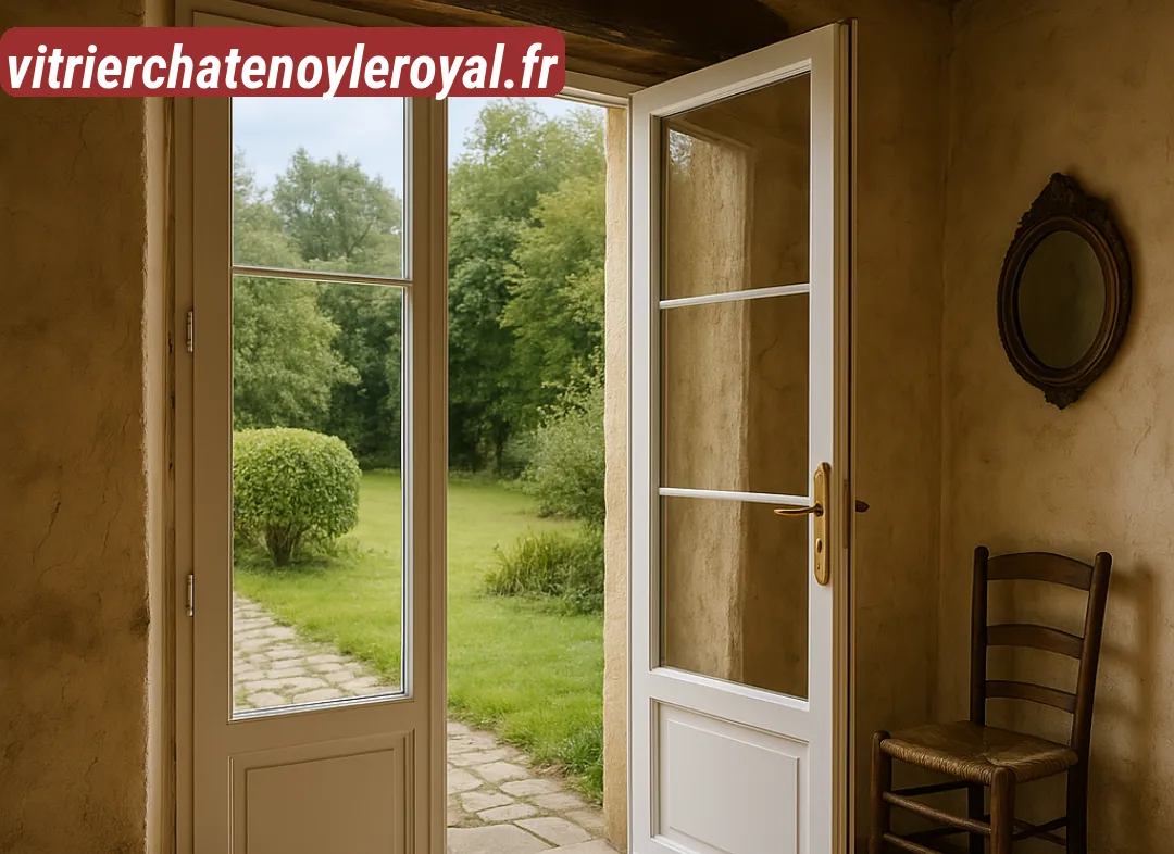 Installation de fenêtre en PVC Châtenoy-le-Royal